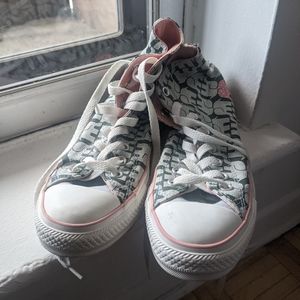 Elephant Print Converse High Tops